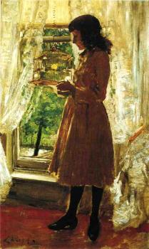 William Merritt Chase : The Pet Canary